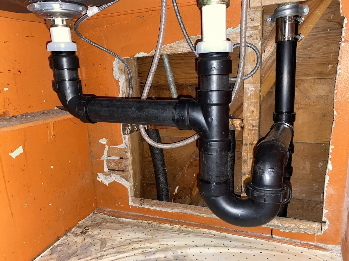 Professional Repiping Services equipment and tools on the job in Grantham